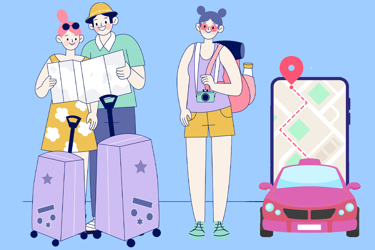 سفر بین شهری با دوستان